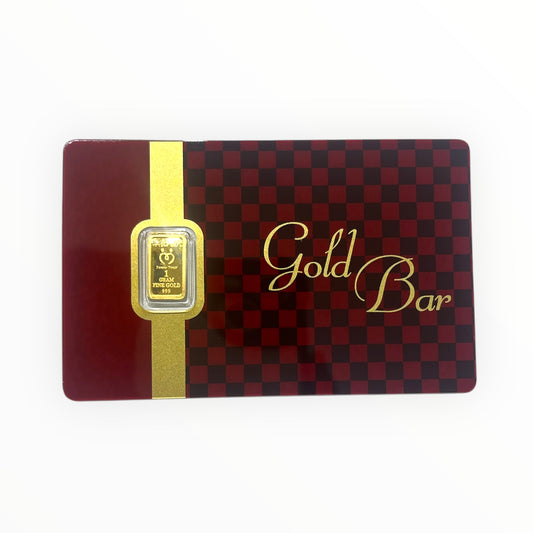 Aurel 1 GM Gold Bar with 999 Purity